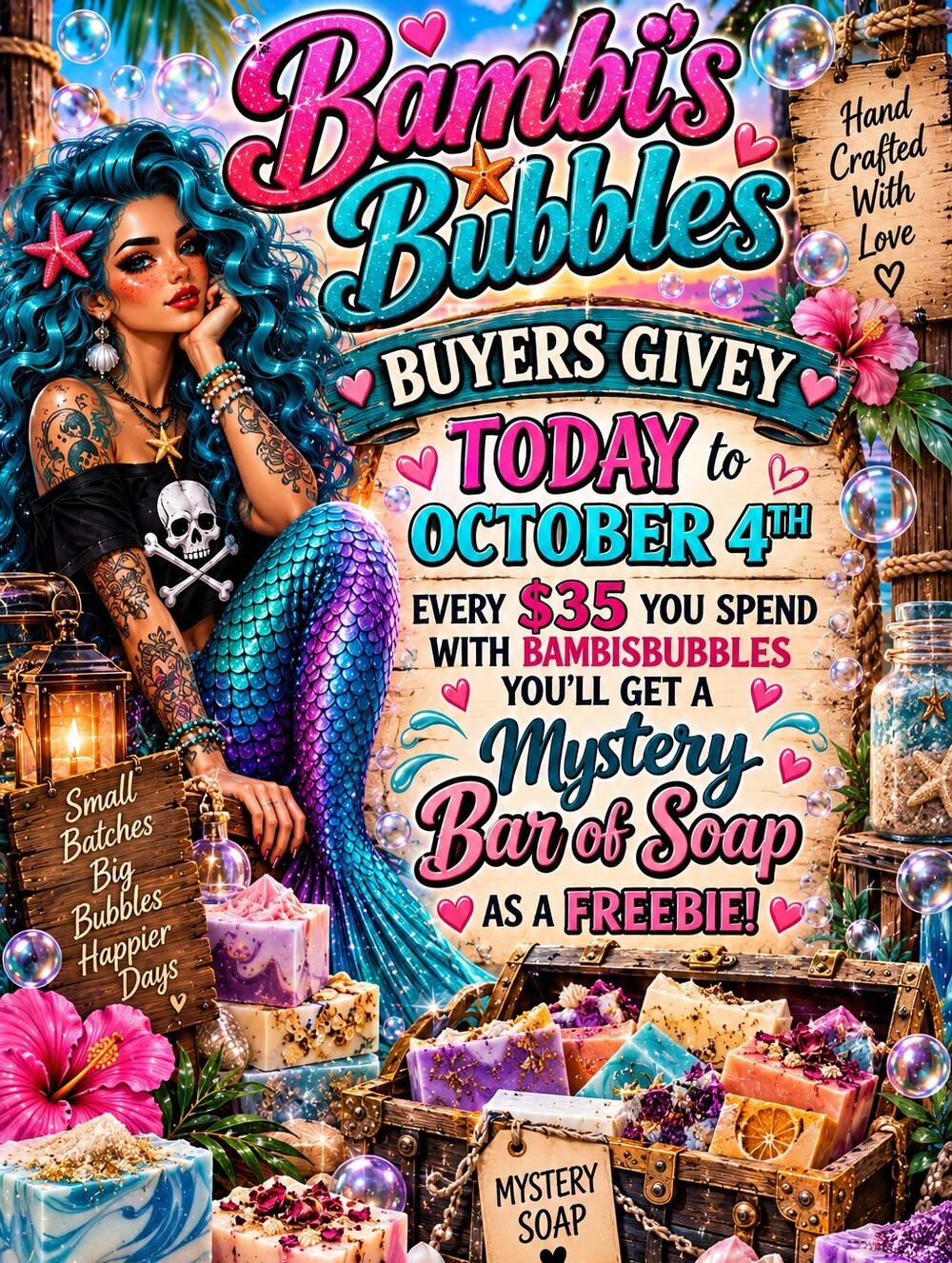 Now To October 4 th Every $35 You Spend With Me Get A Freebie